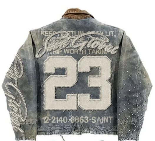 Vintage Wash Denim Jacket