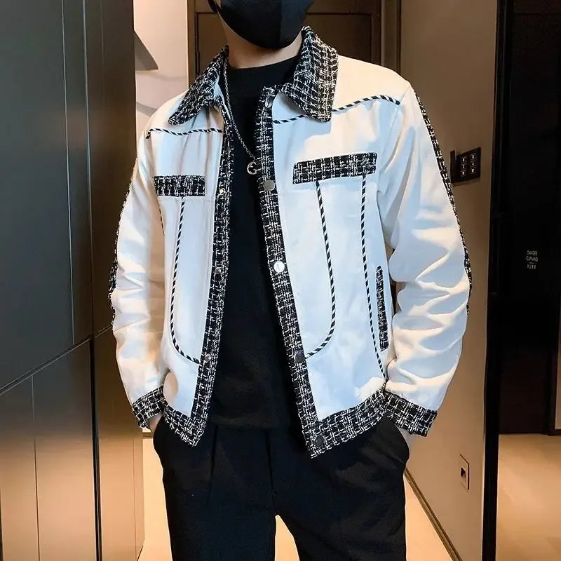 Noir Splice Coat